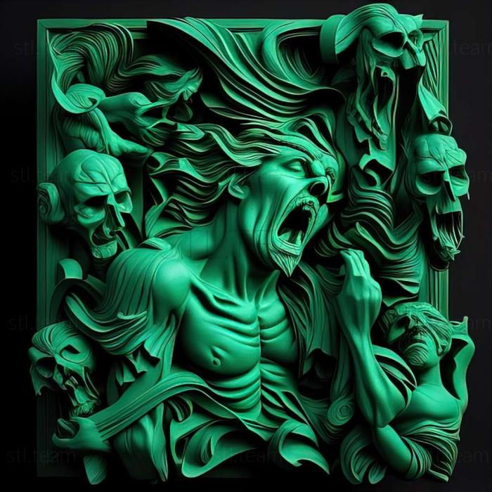 3D модель Гра Зелене пекло (STL)